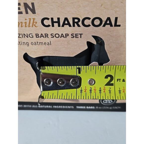OC.MEN GOAT'S MILK & Charcoal Moisturizing bar soap for men, 3 bars - Picture 14 of 16